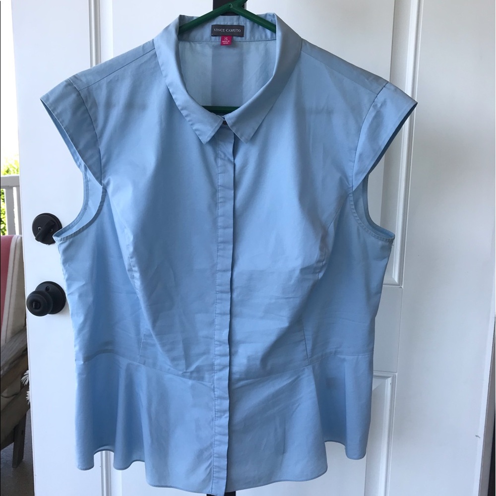 XL Vince Camuto Cotton Blouse